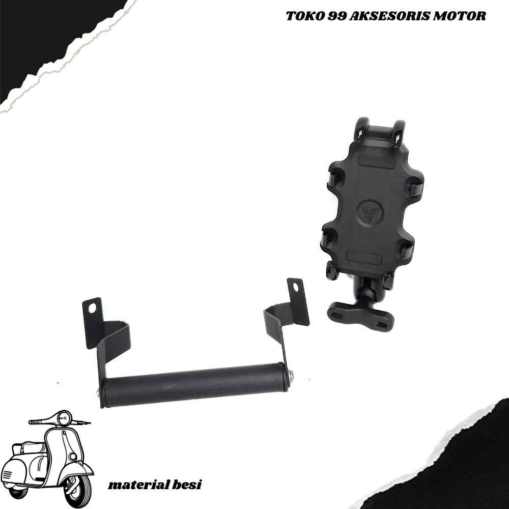 PAKET HOLDER GPS HP CBR 250 RR PHONE HOLDER MOTOWOLF ALUMUNIUM STANG MOTOR BRAKET BRACKET BREKET HOL