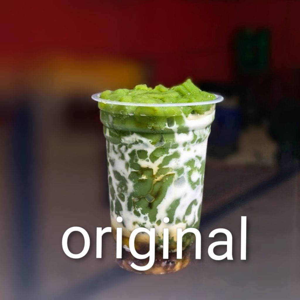 ES CENDOL ORIGINAL PREMIUM{} cup16oz(press)
