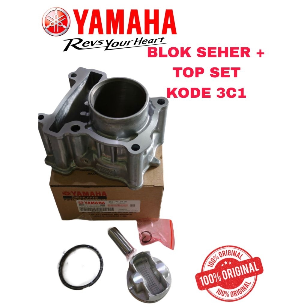 ORIGINAL BLOK SEHER YAMAHA VIXION / VIXION OLD / MX KING /YAMAHA YGP 3C1