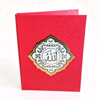 Cover Buku Yasin Bahan RCP Merah Bentol