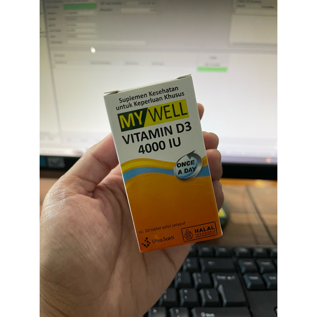 MYWELL VITAMIN D3 4000 IU