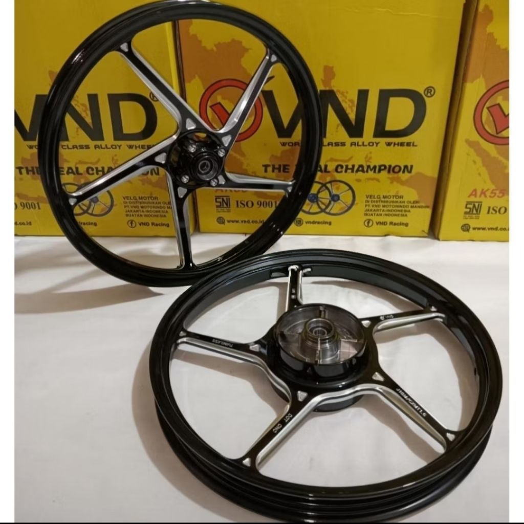 VELG RACING ORIGINAL VELG AK 55 PALANG 5 RING 18X160. 18X160 RX KING