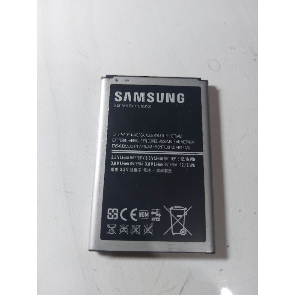 Batre samsung Note 3 N900 ori copotan sein