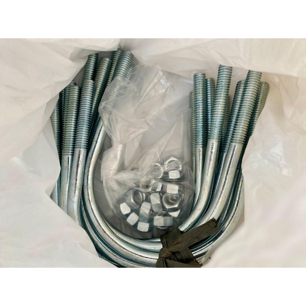 U Bolt Galvanis 4inch / U bolt 1/2" x 4"