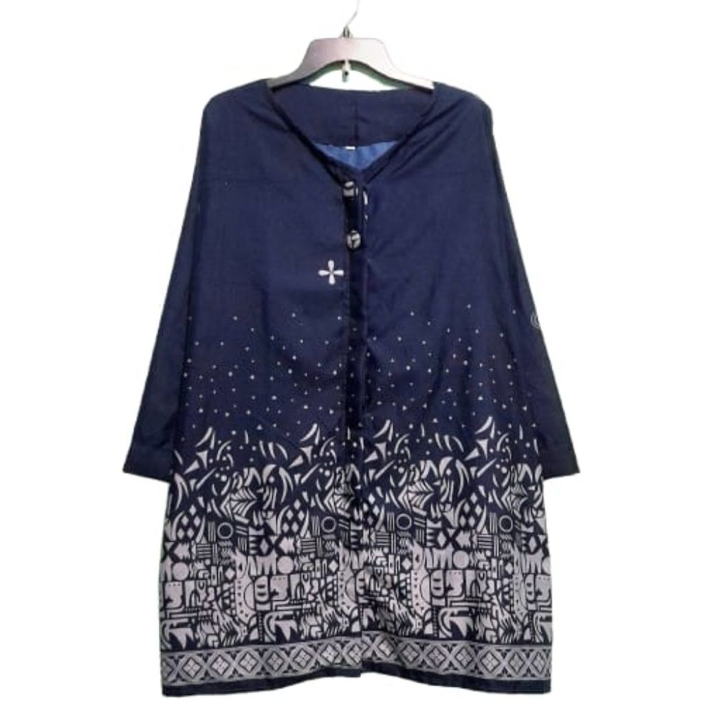 Tunik Batik Ld 130 Latar Ireng Jumbo