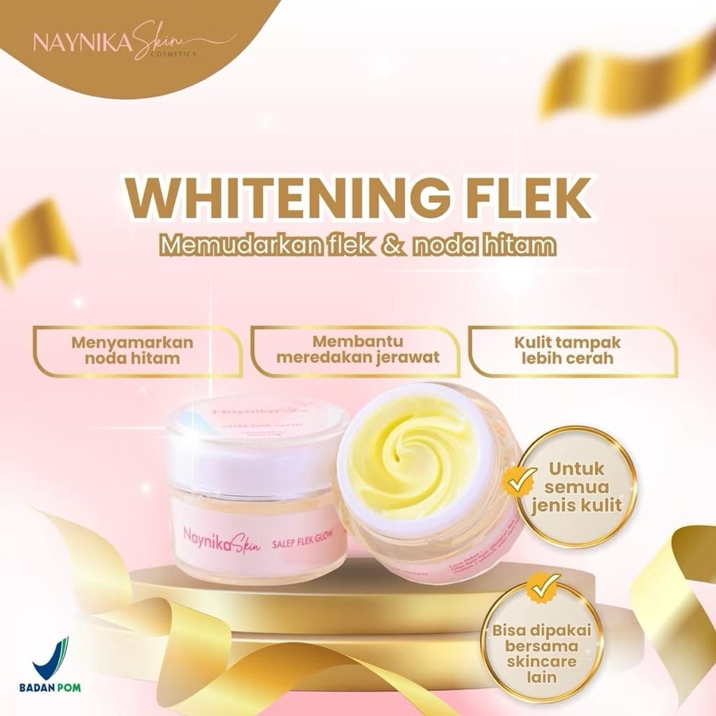 COD SKINCARE NAINYKA SALEP FLEK NAYNIKASKIN AMPUH PUDARKAN FLEK DAN MENGGLOWINGKAN WAJAH/WSP/WARDAH/