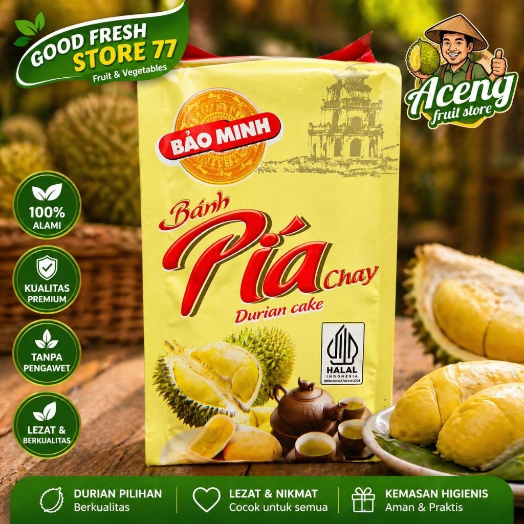 Bakpia durian bao minh banh pia Chay pcs
