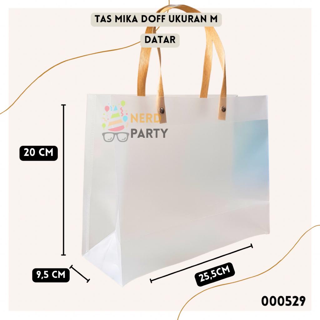 Tas Mika Doff ukuran M / Tas Tenteng Mika Doff