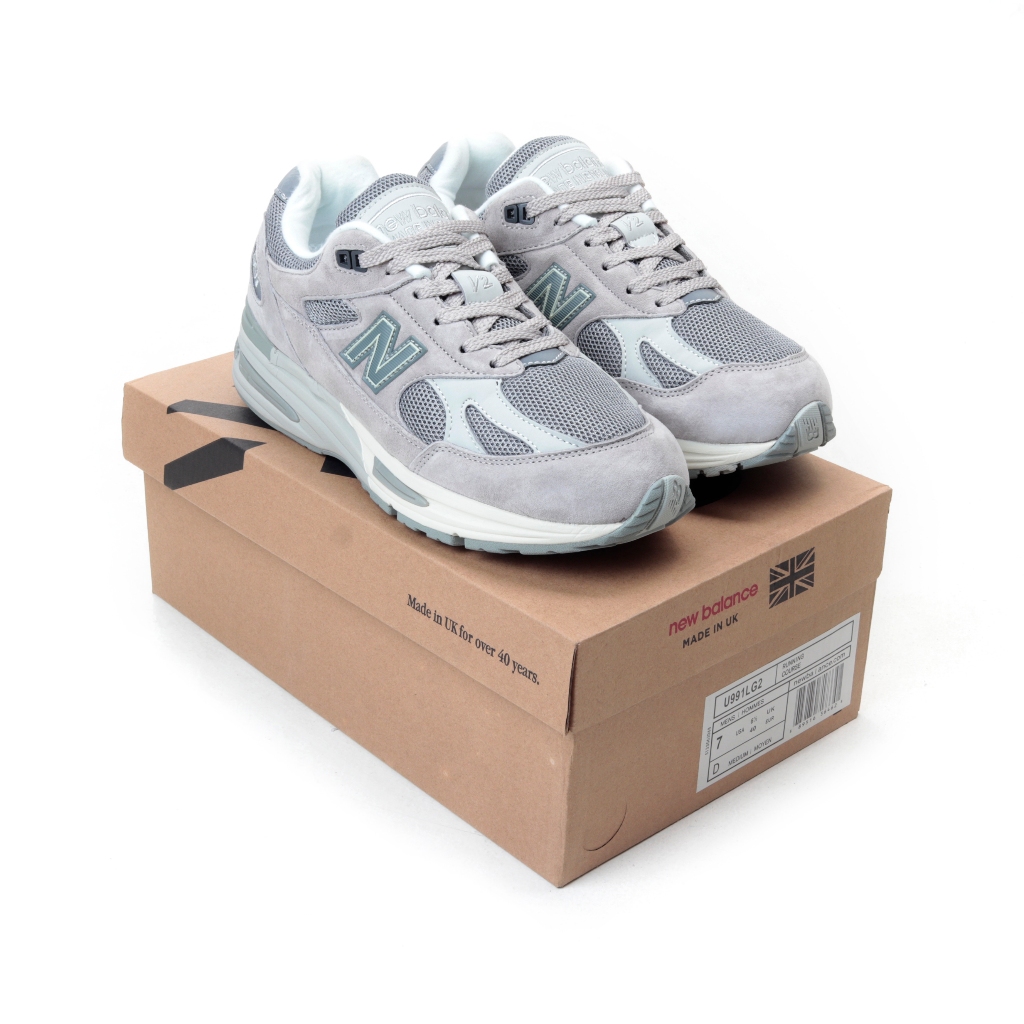 (SLKCK) Sepatu Sneakers New Balance U991LD2 V2 Light Grey - NB 991