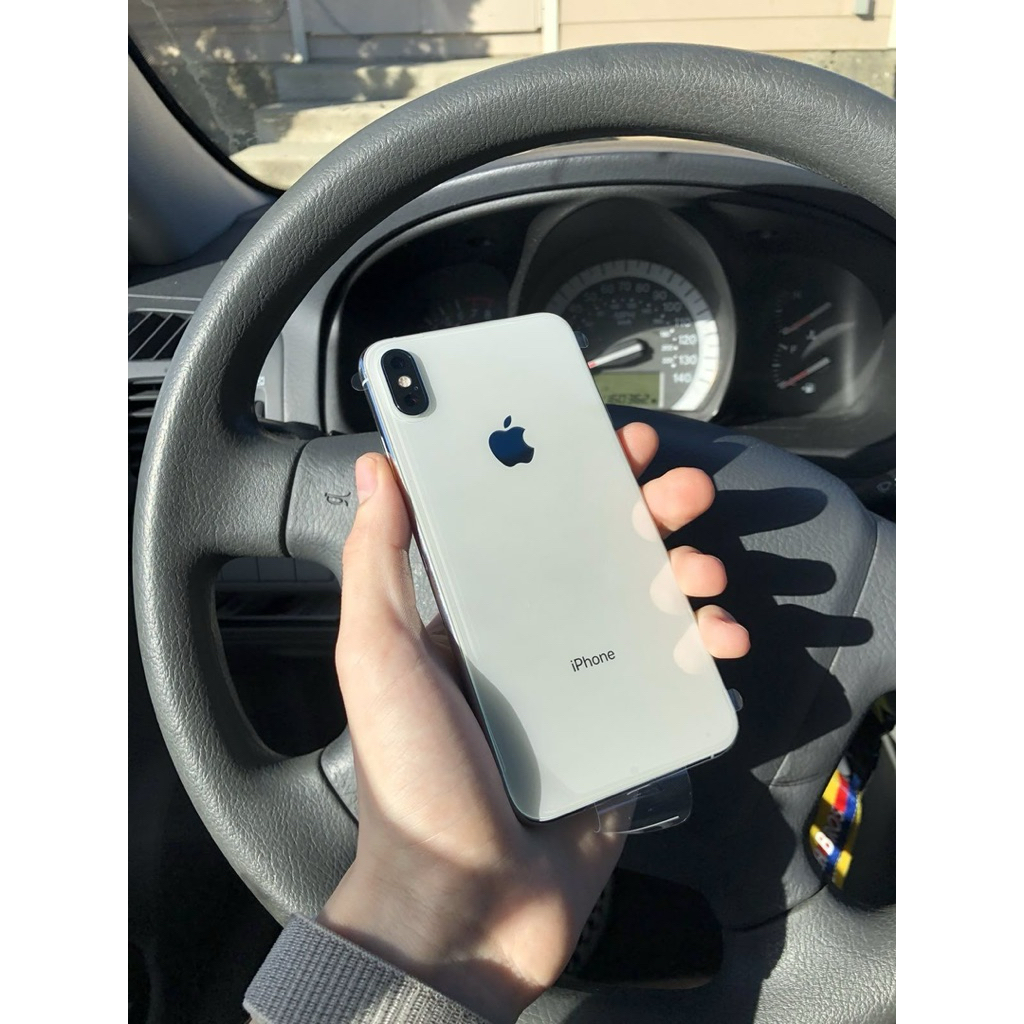 IPHONE X 256GB SILVER | SECOND ORIGINAL | FULLSET