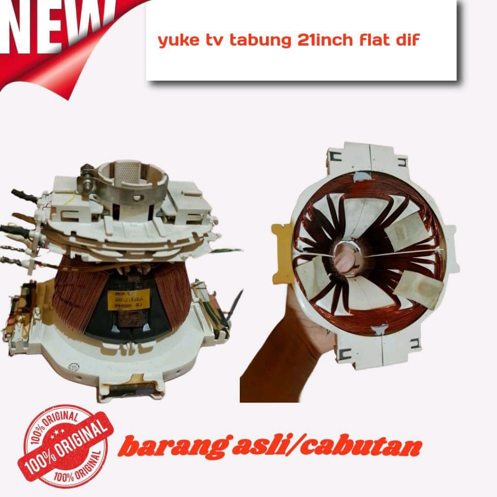 yuke tv tabung 21inch flat dif 2194