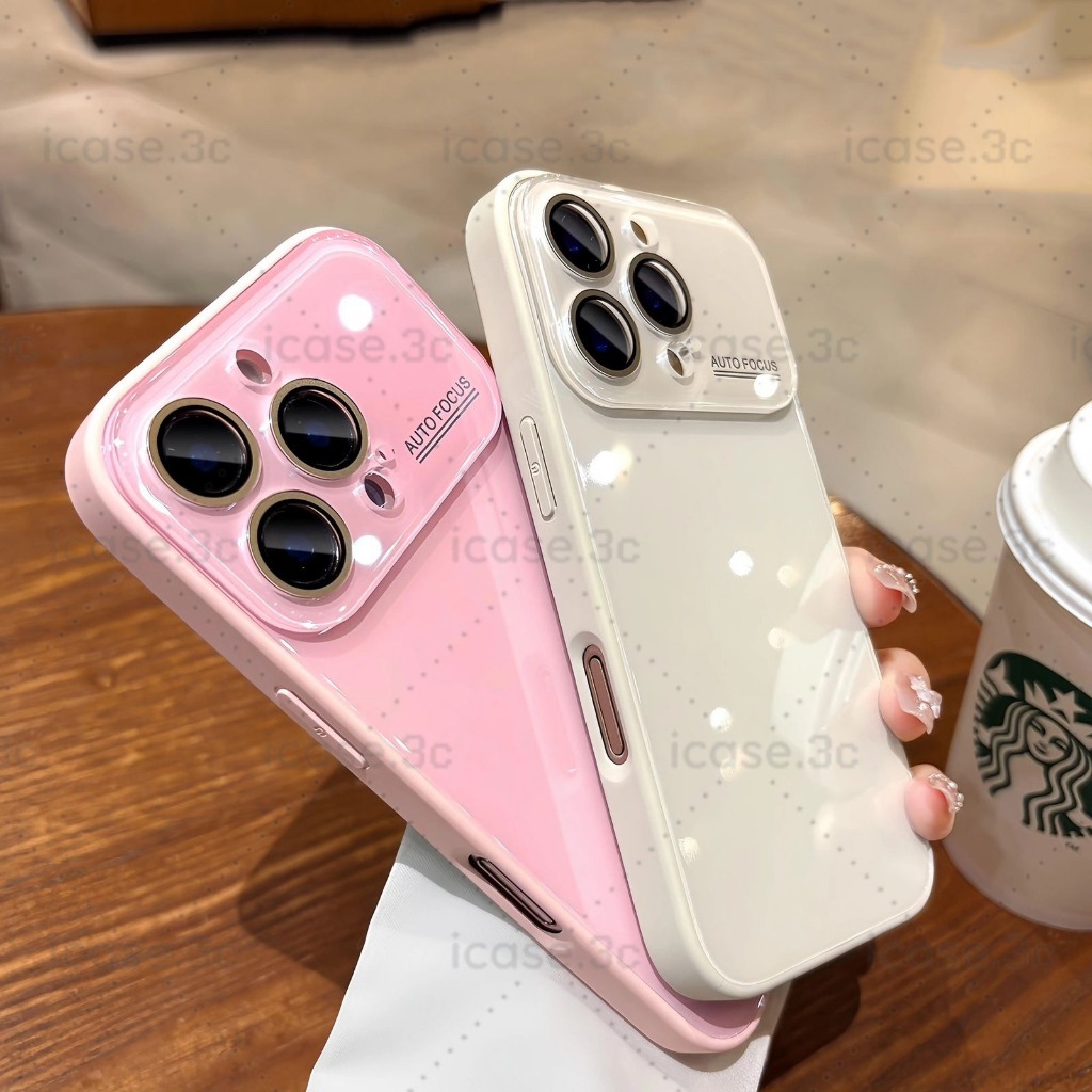 Premium Glass Look Like iPhone 17 Pro Max Big Window Case iPhone 17 16 15 14 13 12 11 Air Pro Max Pl