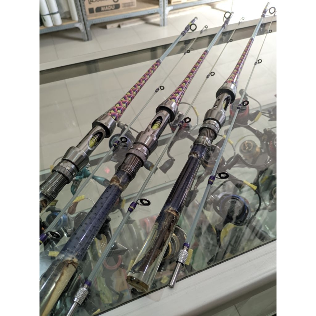 JORAN CUSTOM PANCING UDANG 120CM GAGANG SEPIT UDANG GALAH