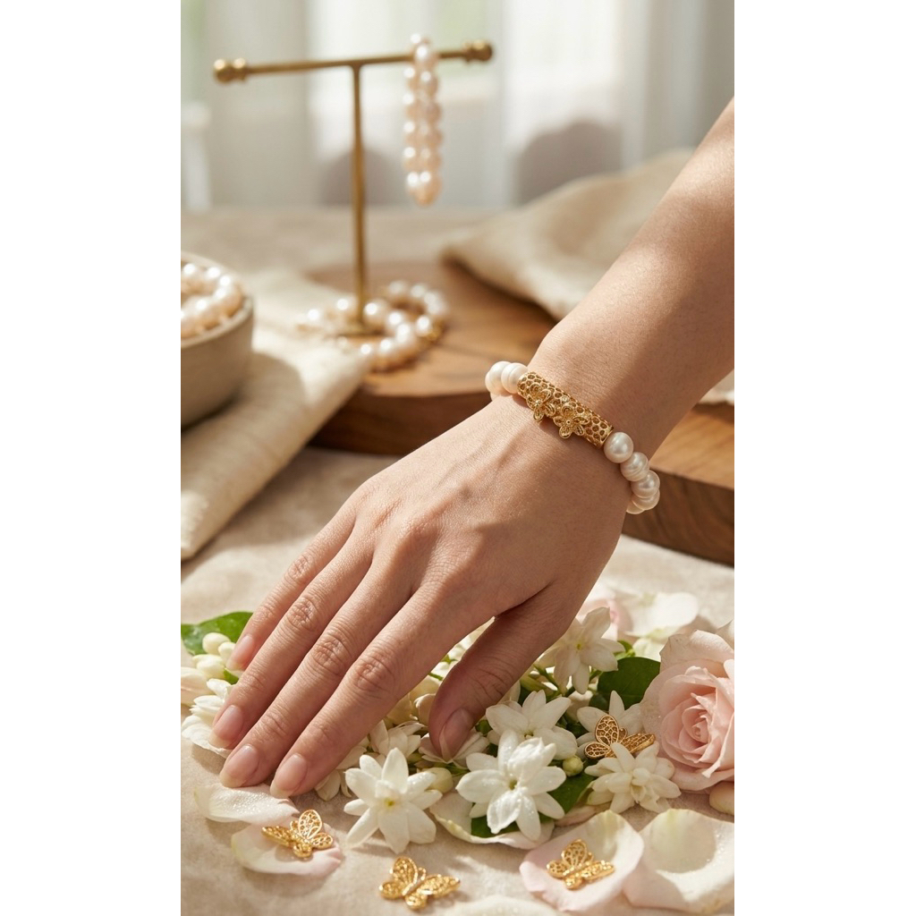 Gelang Mutiara Air Tawar original