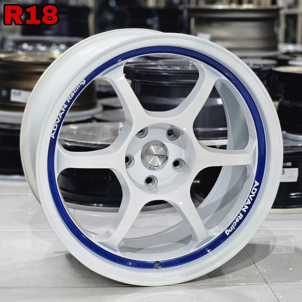 velg mobil  RG1 ring 18 Pcd.5-114.3 Lebar 8.5_9.5 Et.40_33 untuk xpander rush crv innova  camry
