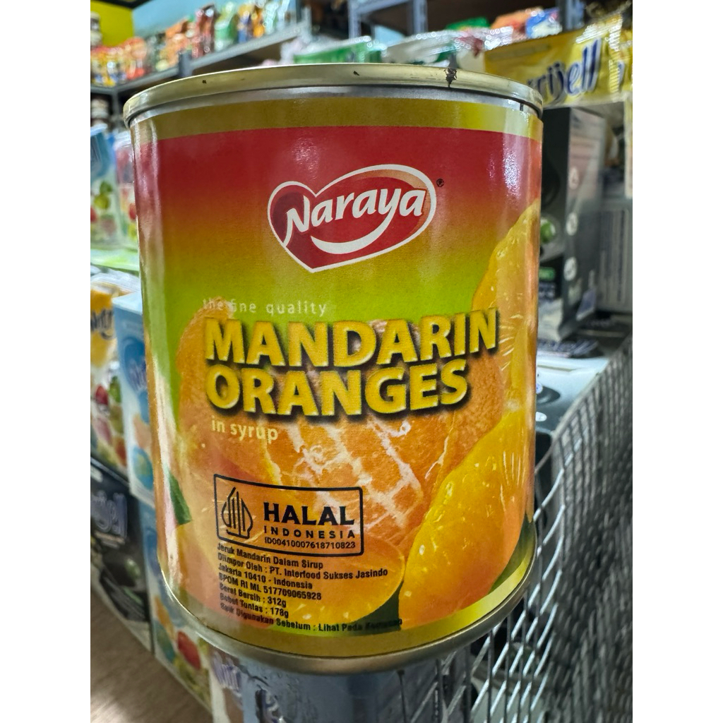 Naraya Mandarin orange 312gr