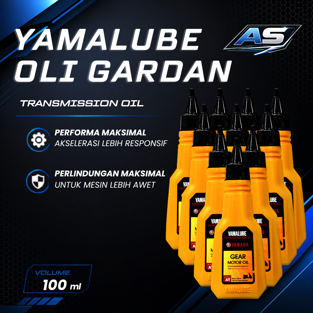 PAKET 10 BOTOL Oli Gardan Yamalube 100ml Original | Oli Gardan Motor Matic Yamaha Mio Fino Filano Fa
