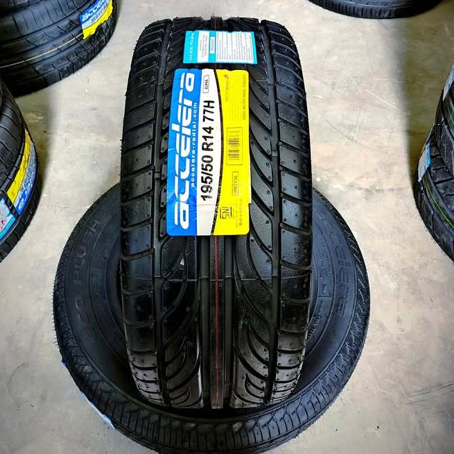 JUAL BAN MOBIL ROTASI 195 50 R14 ACCELERA ALPHA TUBELES BARU BERKUALITAS