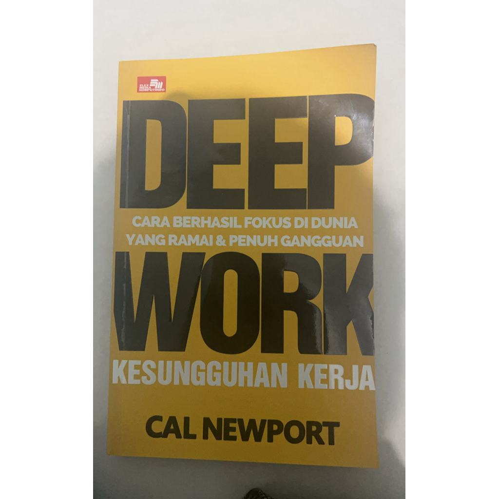 PRELOVED buku Deep Work by Cal Newport