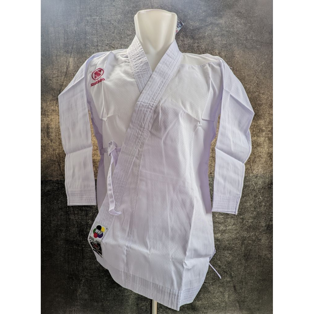 Baju Karate Kumite SENKAIDO Deluxe (Ultraligh) Merah/Biru
