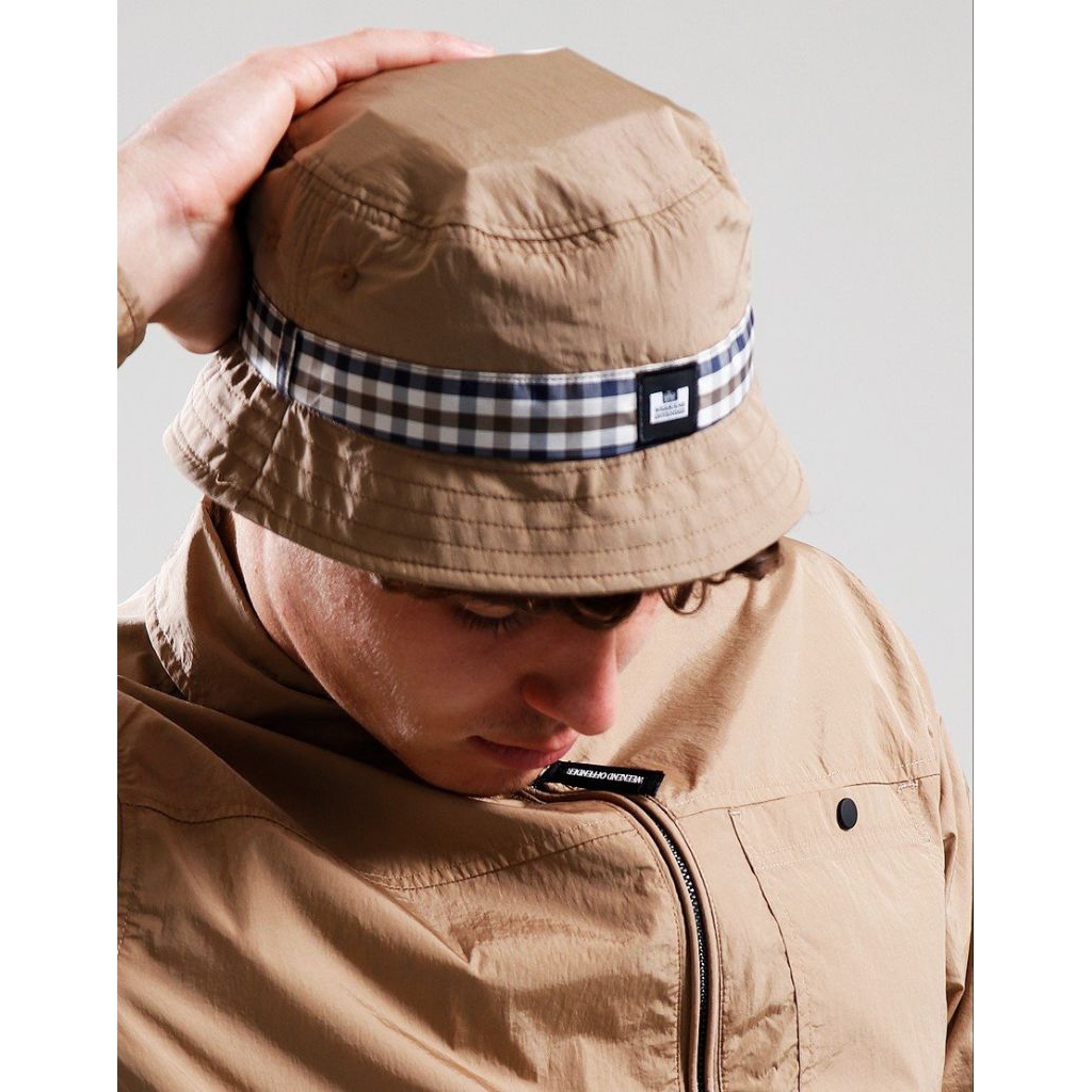 Weekend Offender Queensland Bucket Hat Mid House Check Original 100%