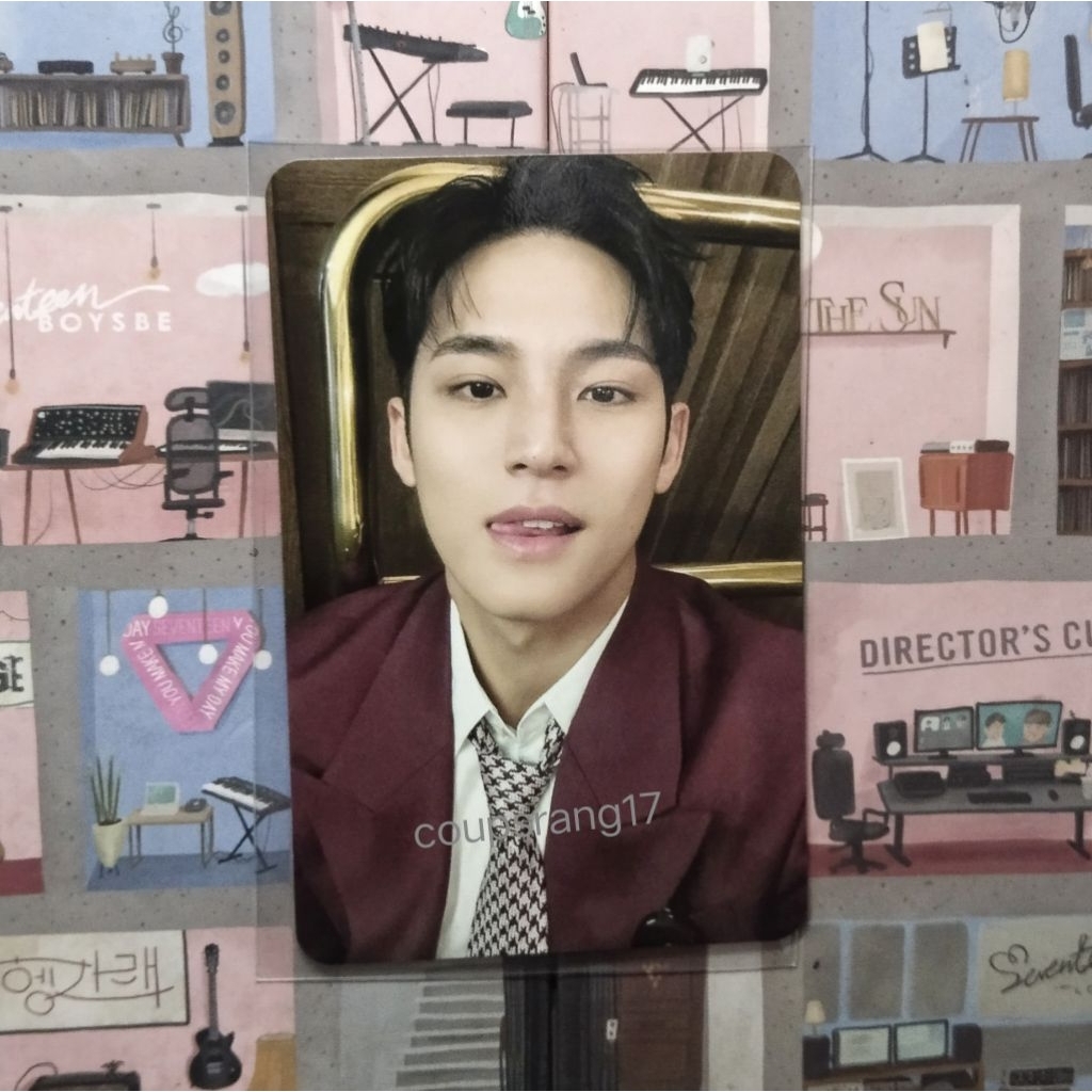 (cek deskripsi) PHOTOCARD OFFICIAL SEVENTEEN MINGYU MELET STF CARVER