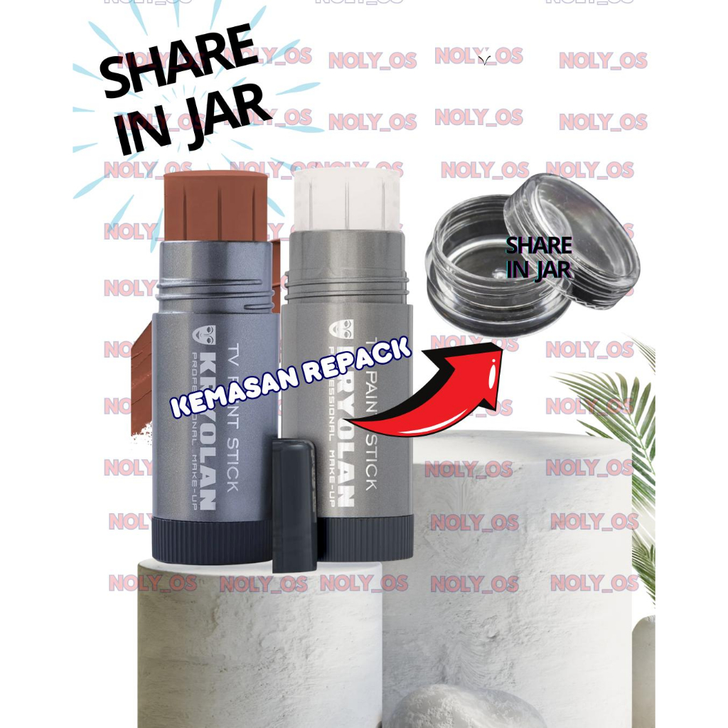 Ready 070 - Share In Jar - Kryolan Stick 070 NG1 NG2 untuk Concealer dan Foundation