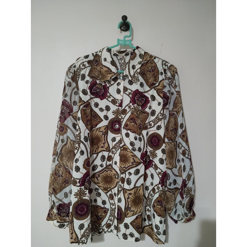 READY-PRELOVED KEMEJA VINTAGE RANTAI SULTAN (BACA DISKRIPSI)