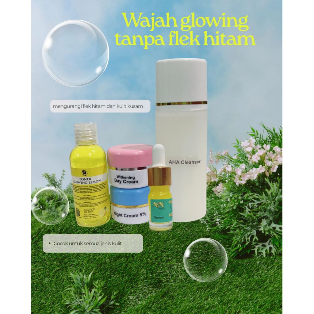 paket lengkap farma wdc dan serum flek hitam