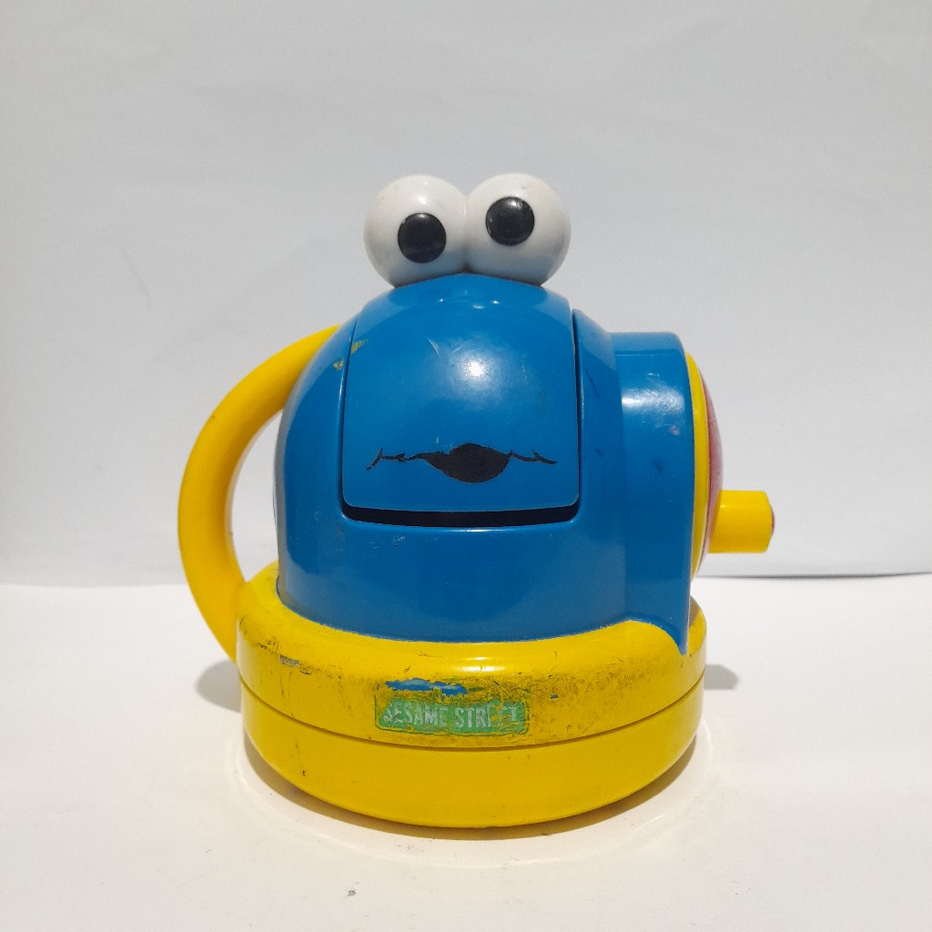 Sesame Street Cookie Monster &  Elmo Pop-Up Jack-in-the-Box (Preloved)
