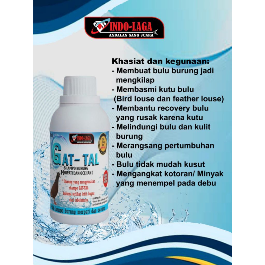 SAMPO MERPATI ATAU BURUNG  GAT TAL 100 ML