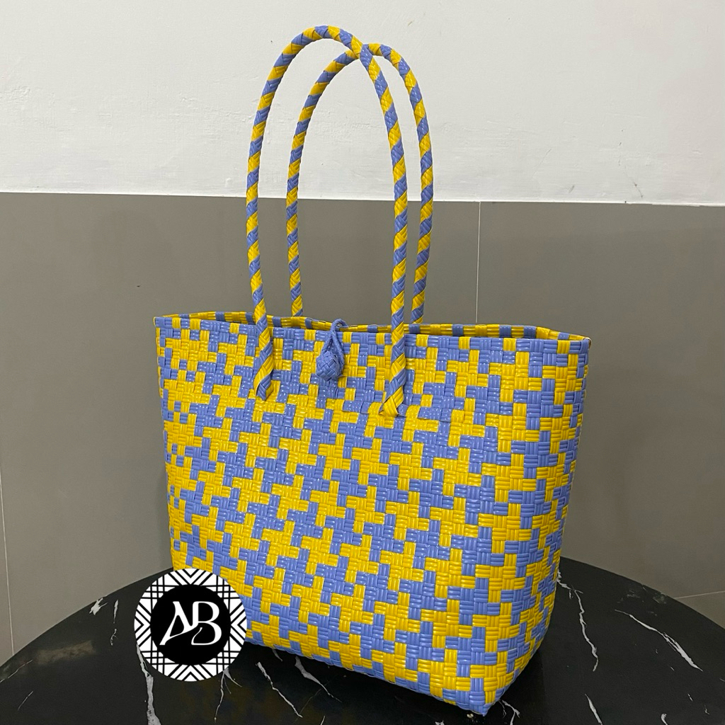 Anyaman Banyuwangi Tas Bintang Jali Jali Motif Premium