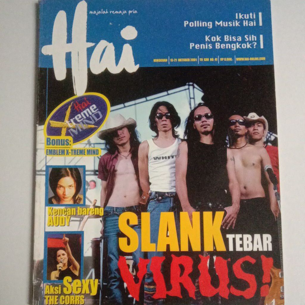 Majalah Hai Edisi Slank Tahun 2001