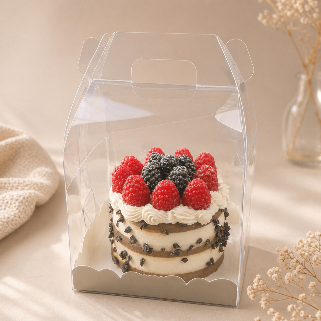 Box Mika Kotak Handle 15 x15 Box Mika Cake Gable 12 x 12 Kotak Kue Mika 13x13