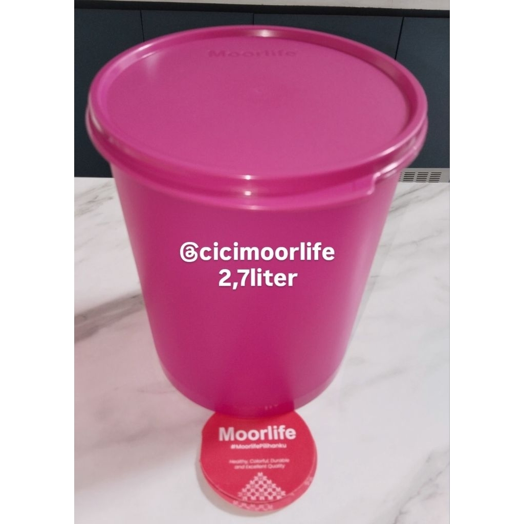 LARGE VASO 2,7LITER MOORLIFE TOPLES KERUPUK/TOPLES CIKI MOORLIFE