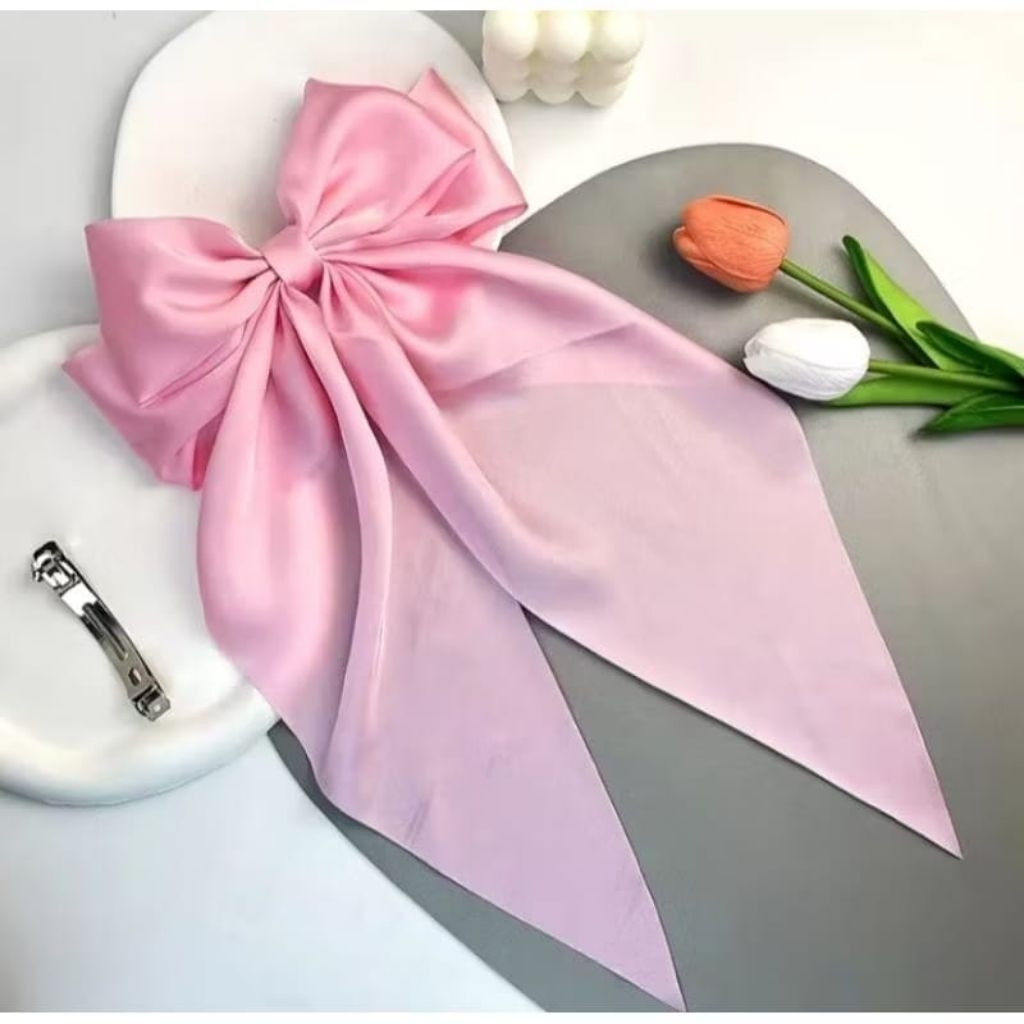 Pita Hijab Korea Peniti Besar / Pita Jilbab / Pita Jilbab belakang Peniti