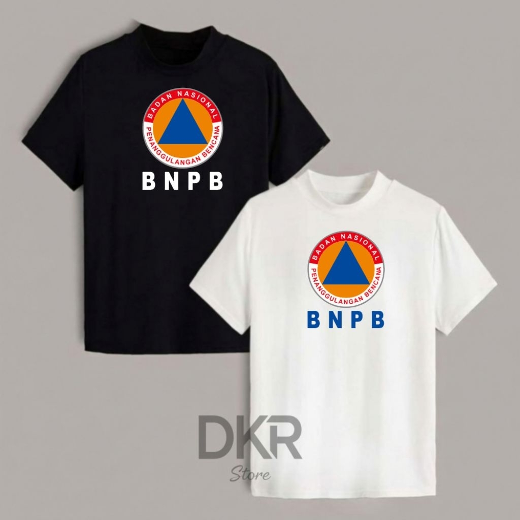 Kaos BNPB Baju Tshirt BNPB Kaos Oblong BNPB uk S - 3XL