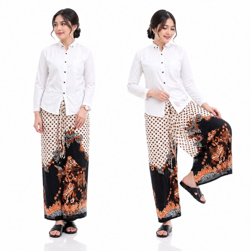 ROK CELANA SPAN BATIK TERBARU SIMPLE PRAKTIS