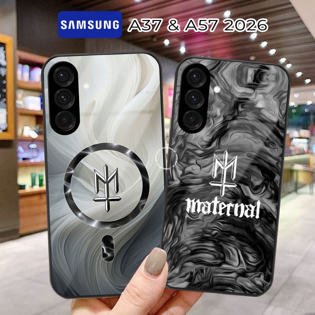 Softcase Kaca Samsung A37 2026 Samsung A57 Terbaru Casing Handphone Pelindung Kamera Protect [LL67] 