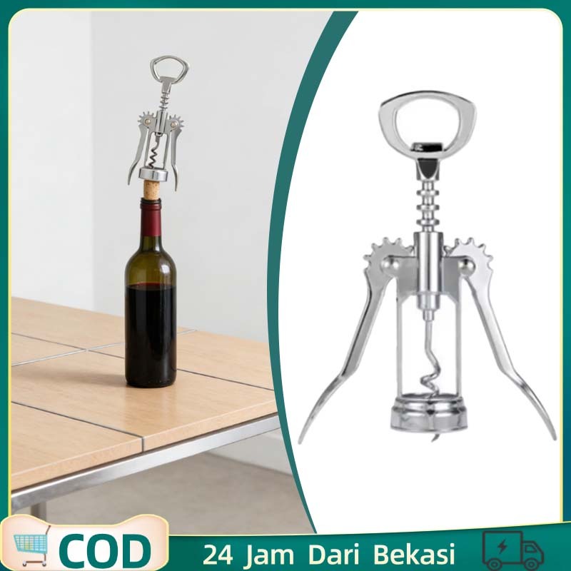 Bottle Opener Pembuka Tutup Botol Wine Pembuka Wine Botol Pembuka Tutup Wine