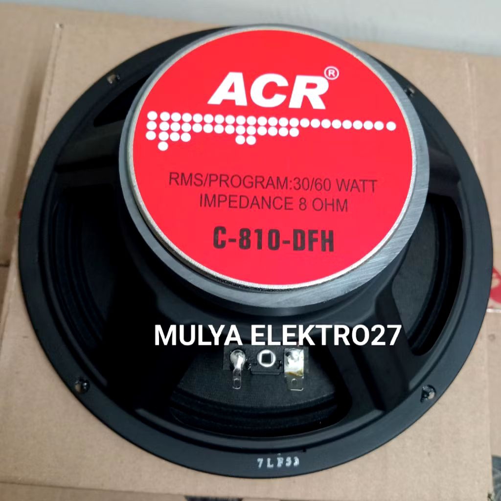 SPEAKER ACR 8 INCH C-810-DFH
FULLRANGE ORIGINAL