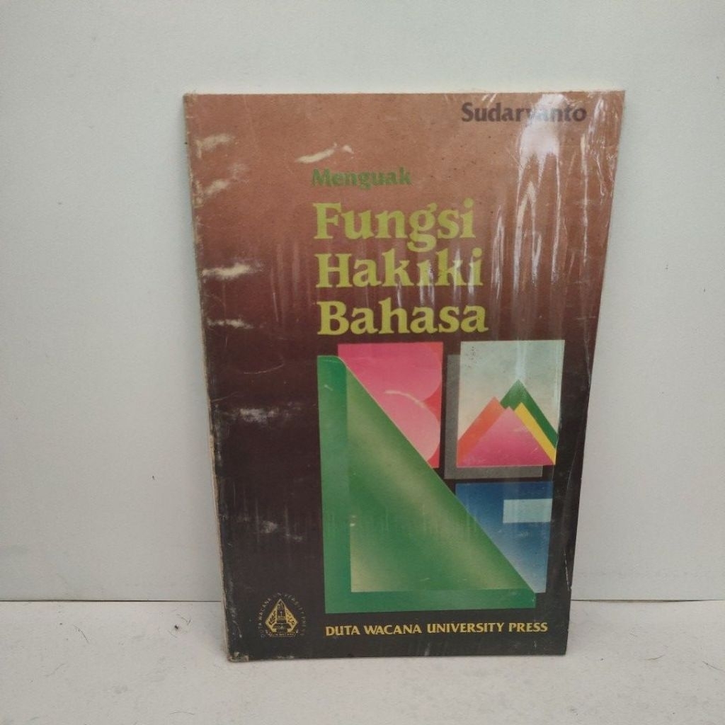Buku Original MENGUAK FUNGSI HAKIKI BAHASA