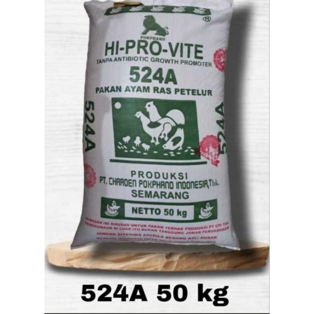 HI-PRO-VITE 524A UKURAN 1kg PAKAN AYAM RAS PETELUR