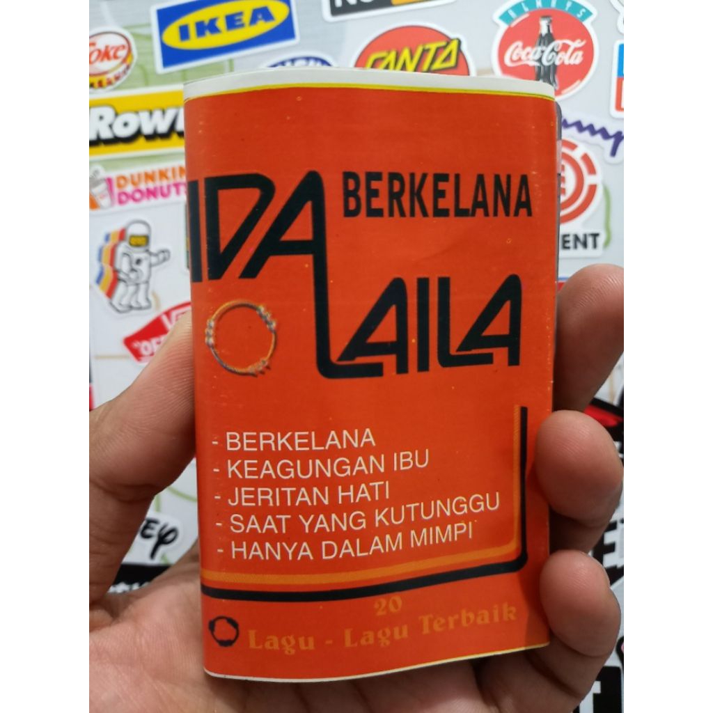 Kaset Pita Ida Laila - 20 Lagu Terbaik (Bootleg Jadul)