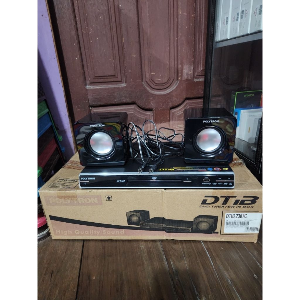 Dvd Player Polytron DTIB 2367C Baru Stok Lama