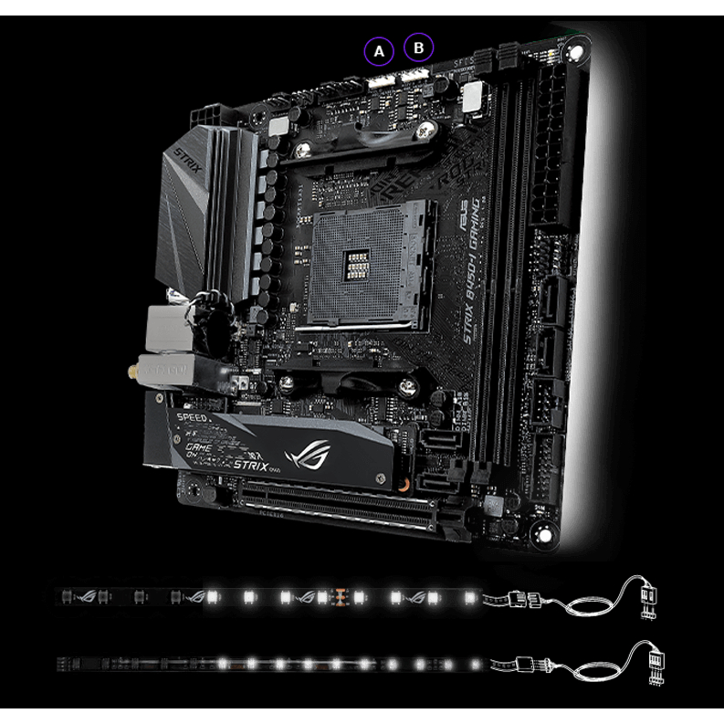 MOBO Mini ITX Asus ROG Strix B450-i Gaming
