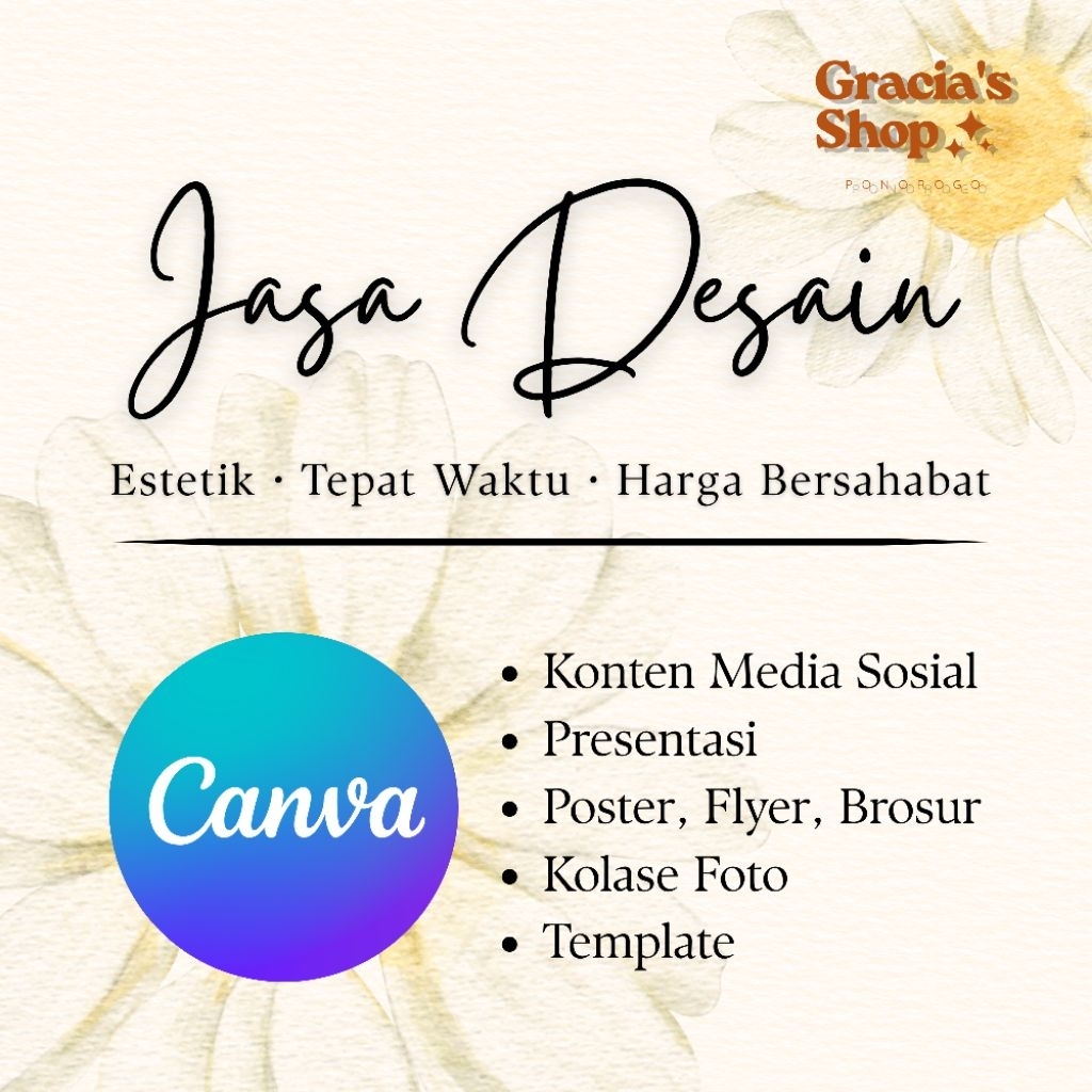 Jasa Desain Canva Pro