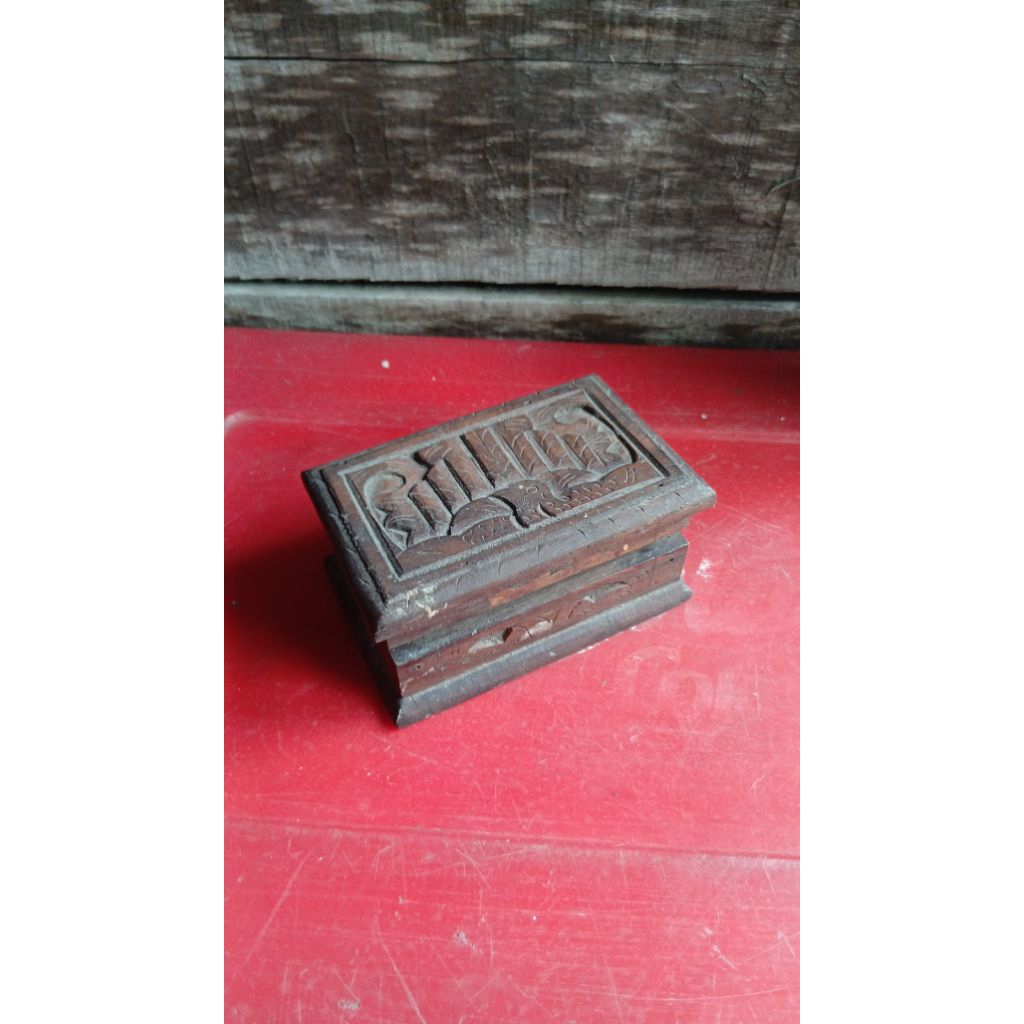 Kotak kayu 95rb jadul antik kuno lawas vintage display