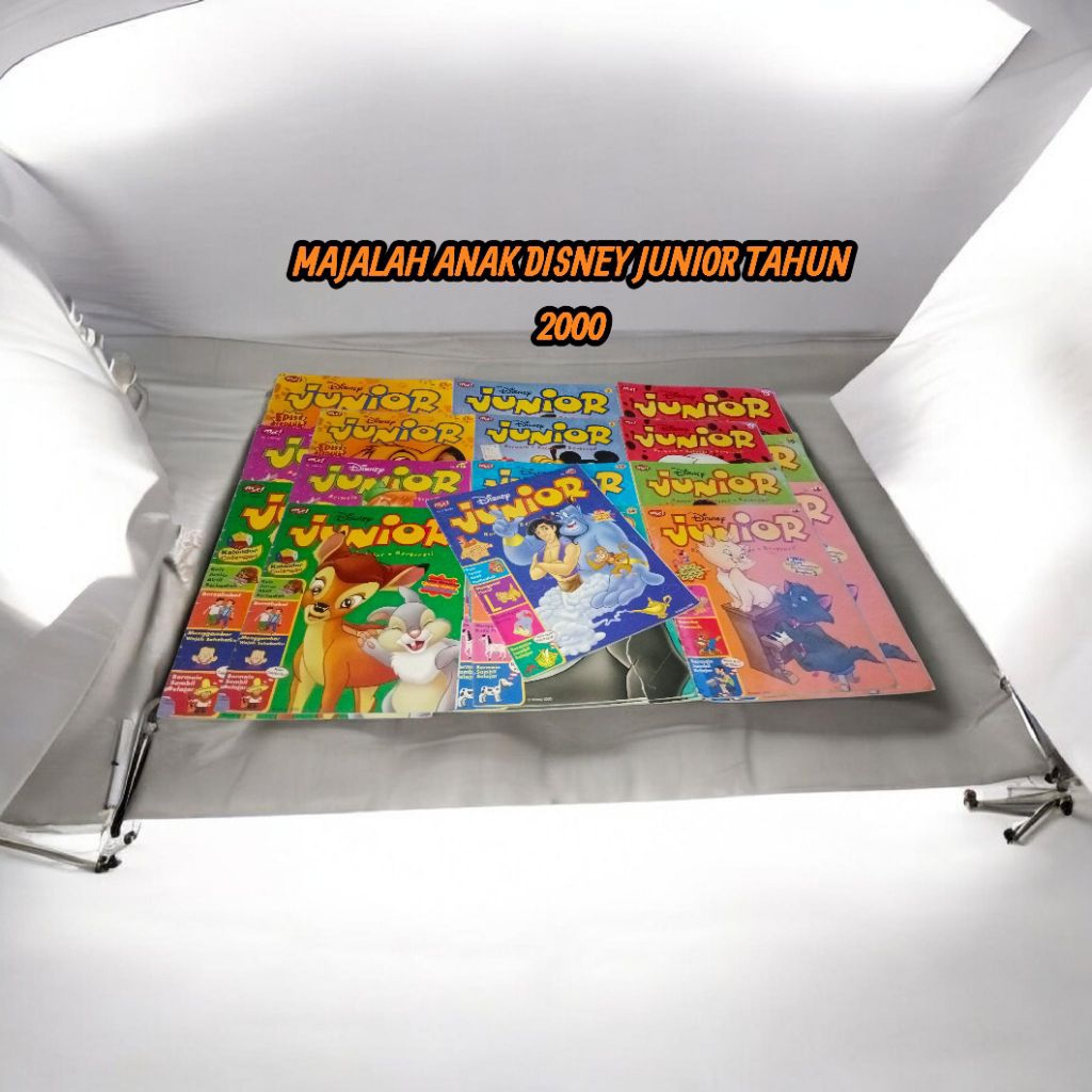 MAJALAH ANAK DISNEY JUNIOR TAHUN 2000,