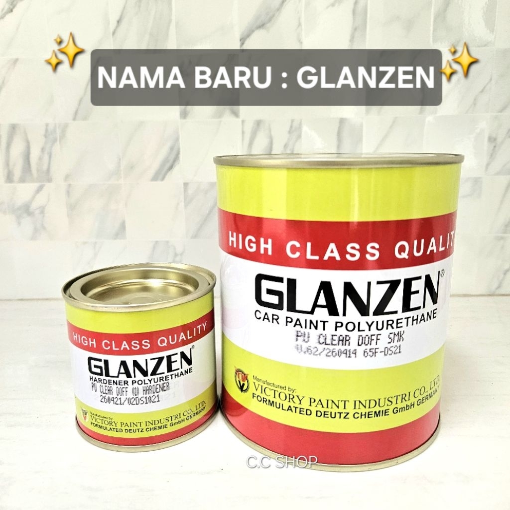 GLANZEN BLINKEN PU CLEAR DOFF SMK 1L / ANTI GORES DOF / PERNIS GLANZEN BLINKEN MATTE 1 LITER + HARDE